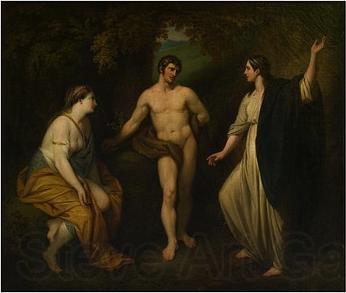 Benjamin West Choice of Hercules between Virtue and Pleasure